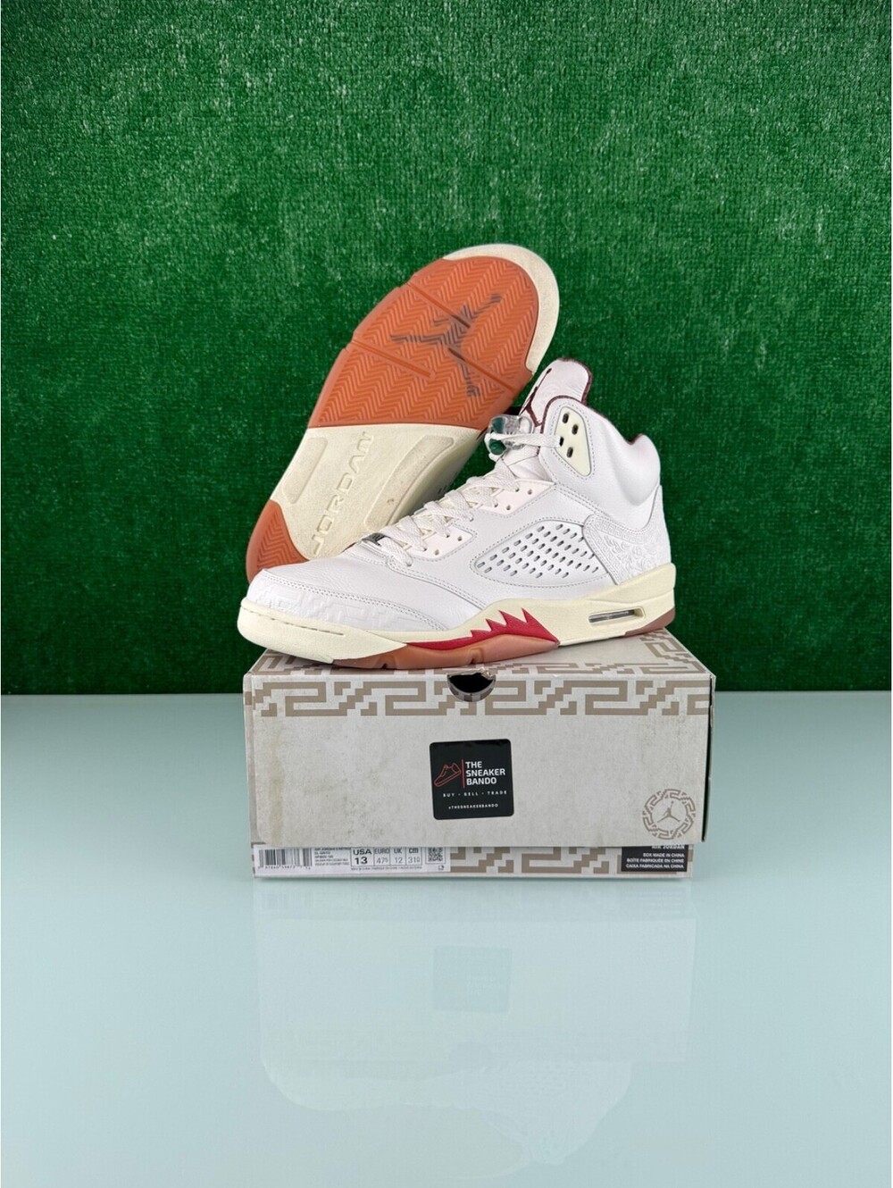 Size 13 - Air Jordan 5 Retro El Grito - Sail CLEAN!